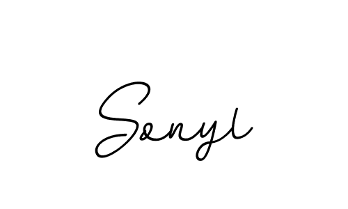 It looks lik you need a new signature style for name Sonyl. Design unique handwritten (BallpointsItalic-DORy9) signature with our free signature maker in just a few clicks. Sonyl signature style 11 images and pictures png