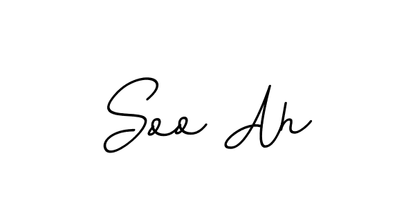 Also we have Soo Ah name is the best signature style. Create professional handwritten signature collection using BallpointsItalic-DORy9 autograph style. Soo Ah signature style 11 images and pictures png