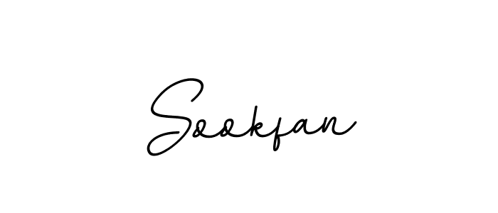 How to Draw Sookfan signature style? BallpointsItalic-DORy9 is a latest design signature styles for name Sookfan. Sookfan signature style 11 images and pictures png