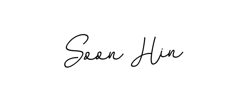 Check out images of Autograph of Soon Hin name. Actor Soon Hin Signature Style. BallpointsItalic-DORy9 is a professional sign style online. Soon Hin signature style 11 images and pictures png