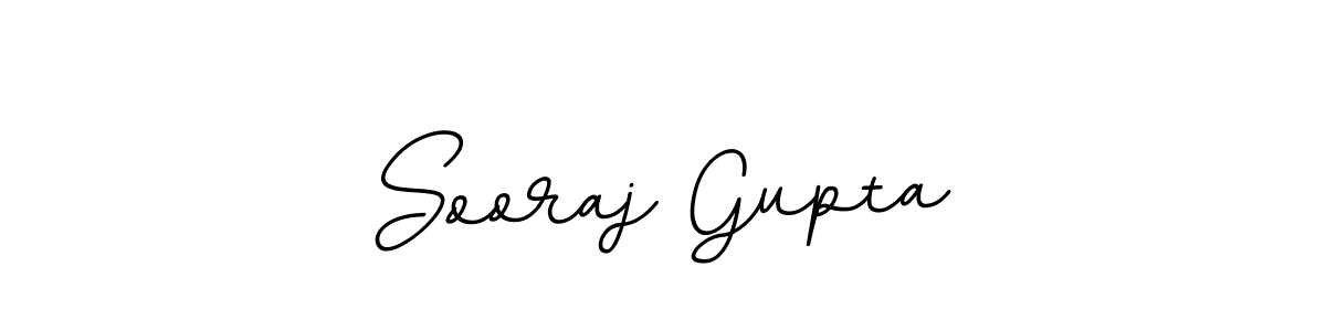 Create a beautiful signature design for name Sooraj Gupta. With this signature (BallpointsItalic-DORy9) fonts, you can make a handwritten signature for free. Sooraj Gupta signature style 11 images and pictures png