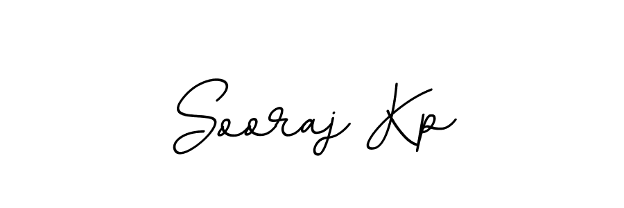 How to make Sooraj Kp name signature. Use BallpointsItalic-DORy9 style for creating short signs online. This is the latest handwritten sign. Sooraj Kp signature style 11 images and pictures png