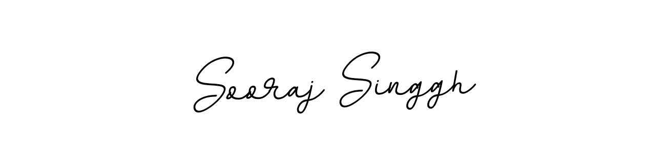 Make a beautiful signature design for name Sooraj Singgh. With this signature (BallpointsItalic-DORy9) style, you can create a handwritten signature for free. Sooraj Singgh signature style 11 images and pictures png