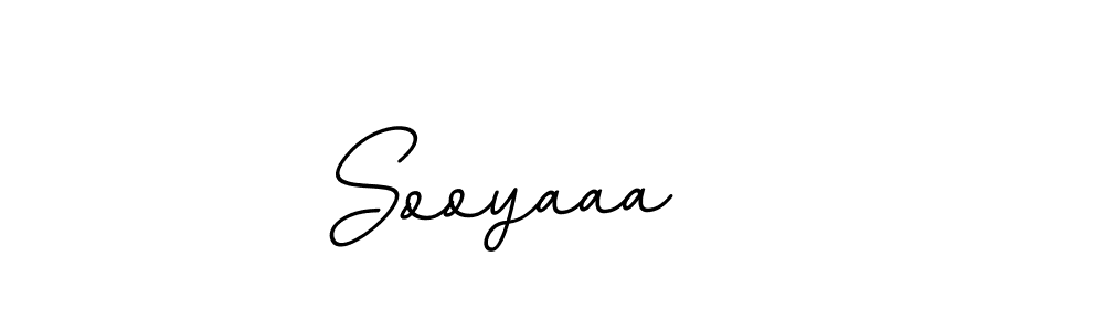 How to make Sooyaaa    name signature. Use BallpointsItalic-DORy9 style for creating short signs online. This is the latest handwritten sign. Sooyaaa    signature style 11 images and pictures png