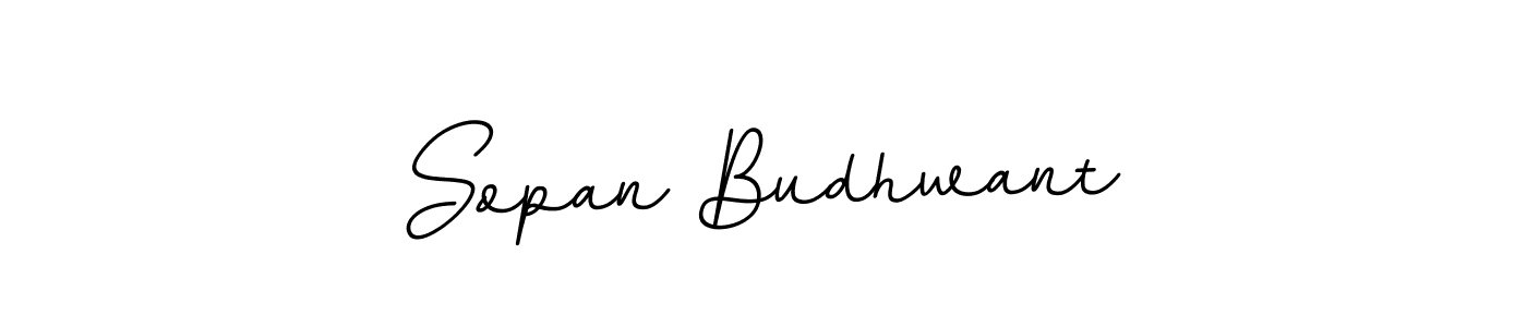 You should practise on your own different ways (BallpointsItalic-DORy9) to write your name (Sopan Budhwant) in signature. don't let someone else do it for you. Sopan Budhwant signature style 11 images and pictures png