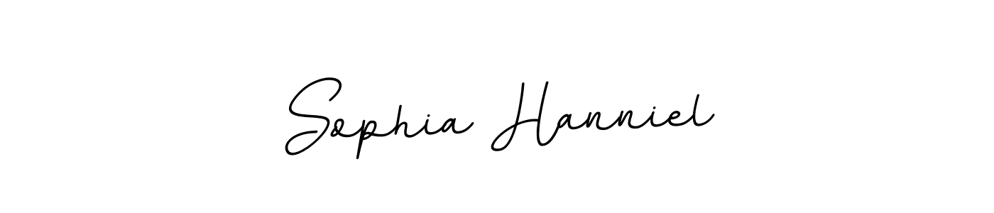 Sophia Hanniel stylish signature style. Best Handwritten Sign (BallpointsItalic-DORy9) for my name. Handwritten Signature Collection Ideas for my name Sophia Hanniel. Sophia Hanniel signature style 11 images and pictures png