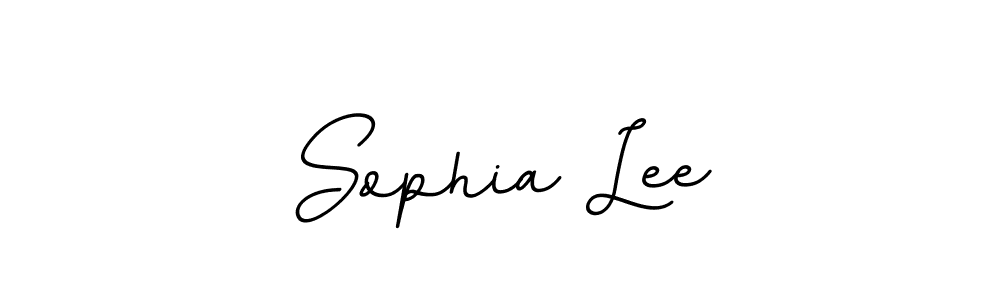 Sophia Lee stylish signature style. Best Handwritten Sign (BallpointsItalic-DORy9) for my name. Handwritten Signature Collection Ideas for my name Sophia Lee. Sophia Lee signature style 11 images and pictures png