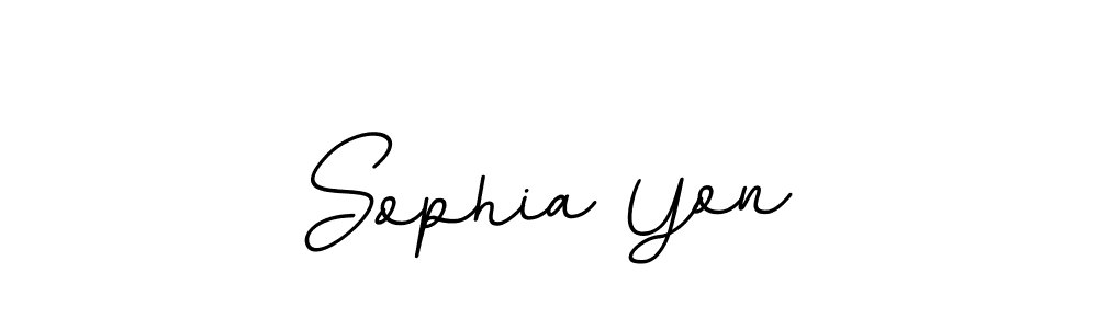 The best way (BallpointsItalic-DORy9) to make a short signature is to pick only two or three words in your name. The name Sophia Yon include a total of six letters. For converting this name. Sophia Yon signature style 11 images and pictures png