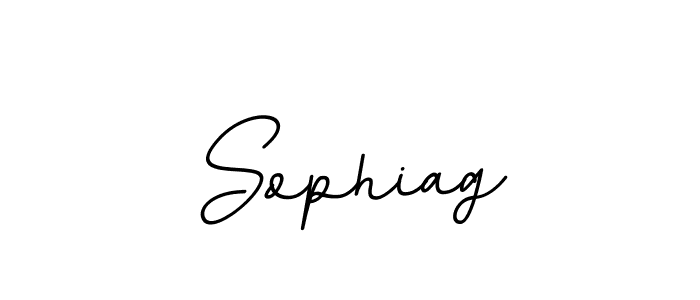The best way (BallpointsItalic-DORy9) to make a short signature is to pick only two or three words in your name. The name Sophiag include a total of six letters. For converting this name. Sophiag signature style 11 images and pictures png