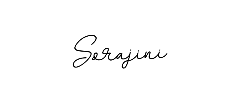 Create a beautiful signature design for name Sorajini. With this signature (BallpointsItalic-DORy9) fonts, you can make a handwritten signature for free. Sorajini signature style 11 images and pictures png