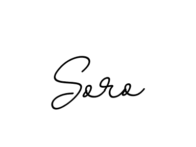 Soro stylish signature style. Best Handwritten Sign (BallpointsItalic-DORy9) for my name. Handwritten Signature Collection Ideas for my name Soro. Soro signature style 11 images and pictures png