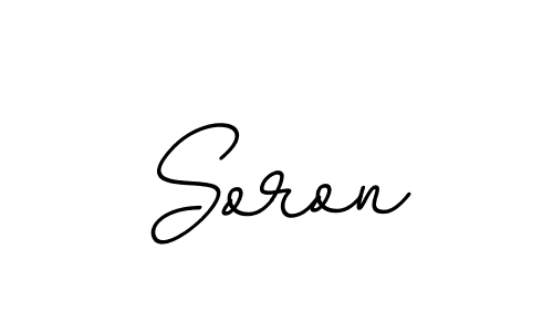 Also we have Soron name is the best signature style. Create professional handwritten signature collection using BallpointsItalic-DORy9 autograph style. Soron signature style 11 images and pictures png