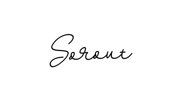 Sorout stylish signature style. Best Handwritten Sign (BallpointsItalic-DORy9) for my name. Handwritten Signature Collection Ideas for my name Sorout. Sorout signature style 11 images and pictures png