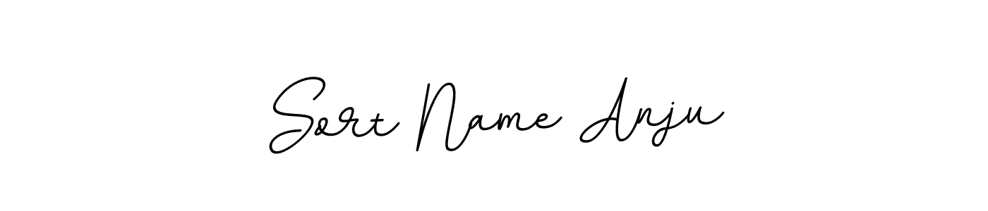 Create a beautiful signature design for name Sort Name Anju. With this signature (BallpointsItalic-DORy9) fonts, you can make a handwritten signature for free. Sort Name Anju signature style 11 images and pictures png