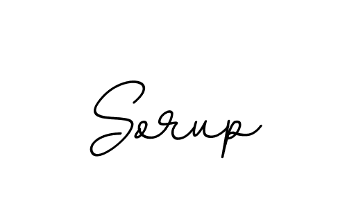 Design your own signature with our free online signature maker. With this signature software, you can create a handwritten (BallpointsItalic-DORy9) signature for name Sorup. Sorup signature style 11 images and pictures png