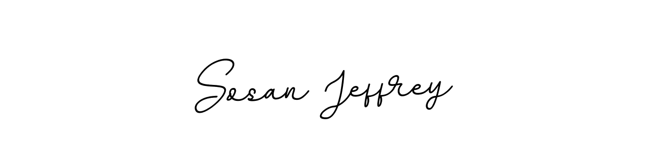 Sosan Jeffrey stylish signature style. Best Handwritten Sign (BallpointsItalic-DORy9) for my name. Handwritten Signature Collection Ideas for my name Sosan Jeffrey. Sosan Jeffrey signature style 11 images and pictures png