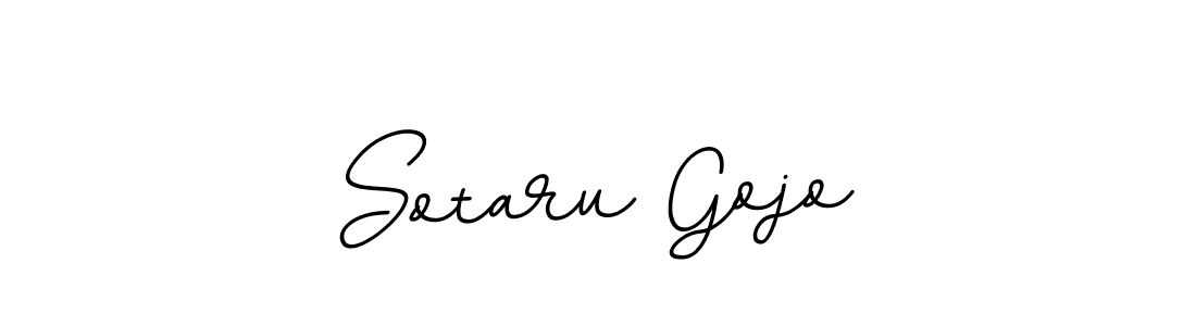 The best way (BallpointsItalic-DORy9) to make a short signature is to pick only two or three words in your name. The name Sotaru Gojo include a total of six letters. For converting this name. Sotaru Gojo signature style 11 images and pictures png