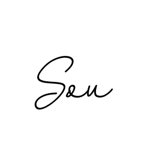 Also we have Sou name is the best signature style. Create professional handwritten signature collection using BallpointsItalic-DORy9 autograph style. Sou signature style 11 images and pictures png