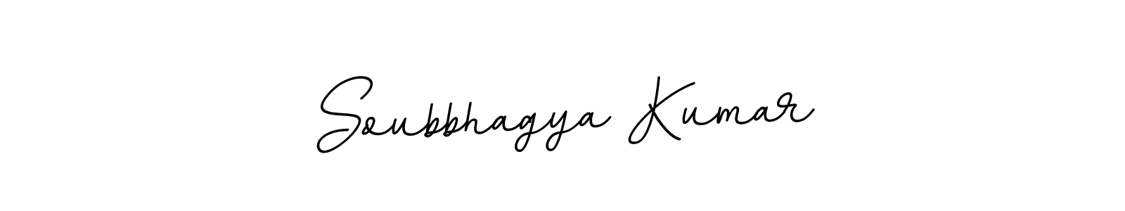 Use a signature maker to create a handwritten signature online. With this signature software, you can design (BallpointsItalic-DORy9) your own signature for name Soubbhagya Kumar. Soubbhagya Kumar signature style 11 images and pictures png