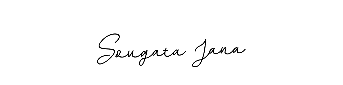 Design your own signature with our free online signature maker. With this signature software, you can create a handwritten (BallpointsItalic-DORy9) signature for name Sougata Jana. Sougata Jana signature style 11 images and pictures png