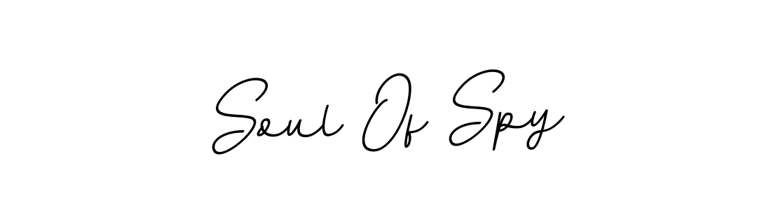 Use a signature maker to create a handwritten signature online. With this signature software, you can design (BallpointsItalic-DORy9) your own signature for name Soul Of Spy. Soul Of Spy signature style 11 images and pictures png