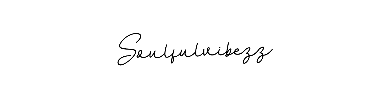 Make a beautiful signature design for name Soulfulvibezz. With this signature (BallpointsItalic-DORy9) style, you can create a handwritten signature for free. Soulfulvibezz signature style 11 images and pictures png