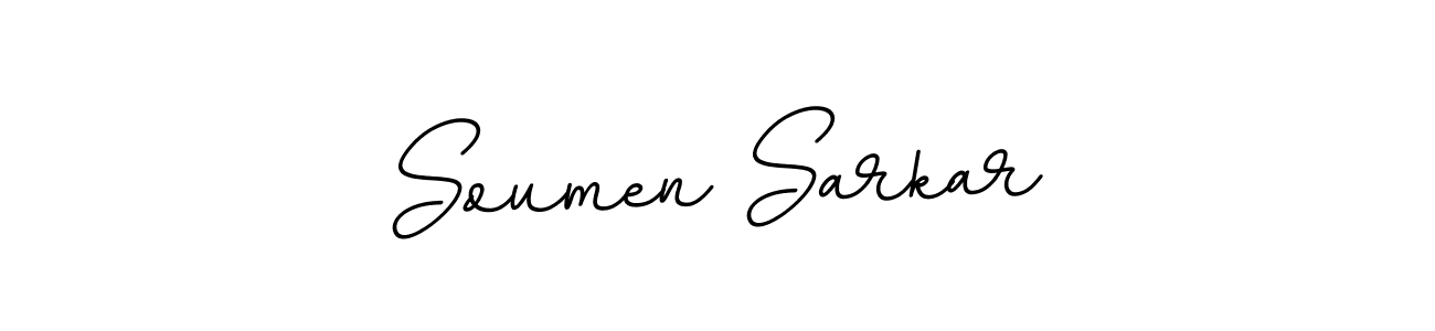 if you are searching for the best signature style for your name Soumen Sarkar. so please give up your signature search. here we have designed multiple signature styles  using BallpointsItalic-DORy9. Soumen Sarkar signature style 11 images and pictures png