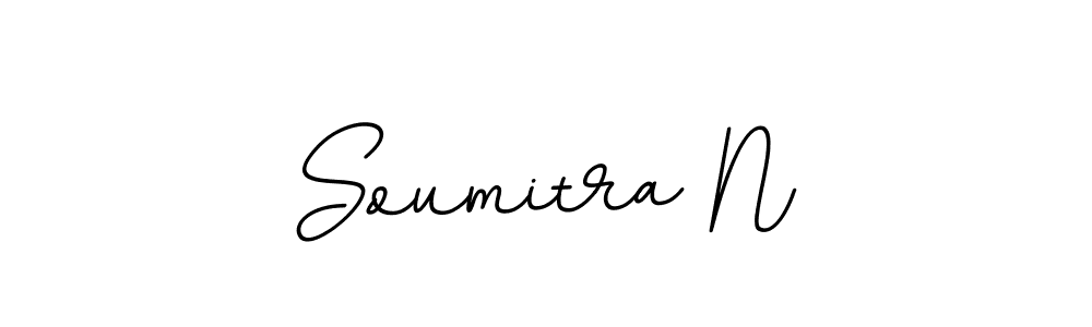 Also we have Soumitra N name is the best signature style. Create professional handwritten signature collection using BallpointsItalic-DORy9 autograph style. Soumitra N signature style 11 images and pictures png