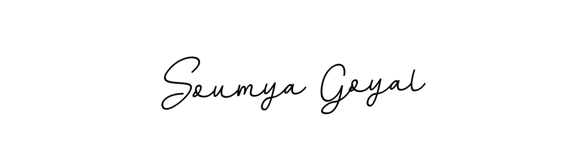 It looks lik you need a new signature style for name Soumya Goyal. Design unique handwritten (BallpointsItalic-DORy9) signature with our free signature maker in just a few clicks. Soumya Goyal signature style 11 images and pictures png