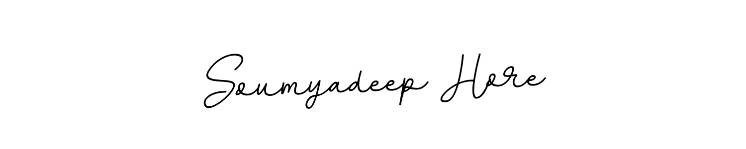 Make a beautiful signature design for name Soumyadeep Hore. With this signature (BallpointsItalic-DORy9) style, you can create a handwritten signature for free. Soumyadeep Hore signature style 11 images and pictures png