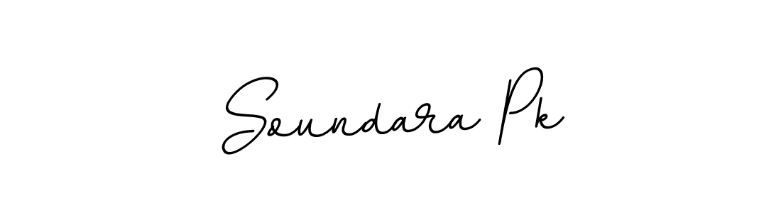 Make a beautiful signature design for name Soundara Pk. With this signature (BallpointsItalic-DORy9) style, you can create a handwritten signature for free. Soundara Pk signature style 11 images and pictures png
