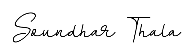 Download transparent PNG signature for name Soundhar Thala styled with BallpointsItalic-DORy9 font. Ready to paste directly into PDF and Word agreements. Soundhar Thala signature style 11 images and pictures png