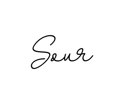 How to make Sour signature? BallpointsItalic-DORy9 is a professional autograph style. Create handwritten signature for Sour name. Sour signature style 11 images and pictures png