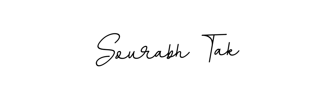 Sourabh Tak stylish signature style. Best Handwritten Sign (BallpointsItalic-DORy9) for my name. Handwritten Signature Collection Ideas for my name Sourabh Tak. Sourabh Tak signature style 11 images and pictures png