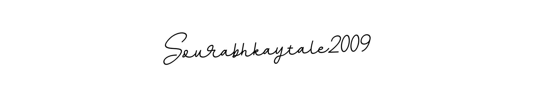 Make a beautiful signature design for name Sourabhkaytale2009. With this signature (BallpointsItalic-DORy9) style, you can create a handwritten signature for free. Sourabhkaytale2009 signature style 11 images and pictures png