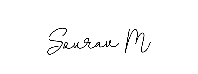 This is the best signature style for the Sourav M name. Also you like these signature font (BallpointsItalic-DORy9). Mix name signature. Sourav M signature style 11 images and pictures png