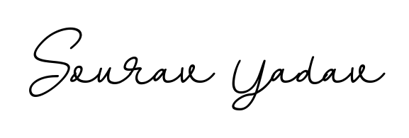 Create a personalized artistic stamp with Sourav Yadav in BallpointsItalic-DORy9 font. Perfect for visual artists, designers, and influencers. Sourav Yadav signature style 11 images and pictures png