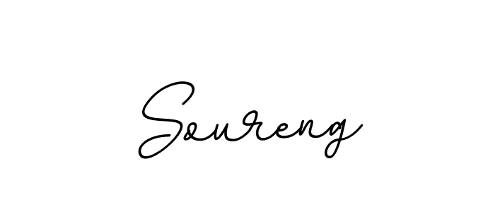 Design your own signature with our free online signature maker. With this signature software, you can create a handwritten (BallpointsItalic-DORy9) signature for name Soureng. Soureng signature style 11 images and pictures png