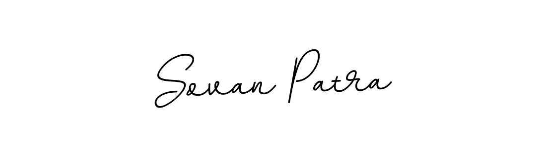 You should practise on your own different ways (BallpointsItalic-DORy9) to write your name (Sovan Patra) in signature. don't let someone else do it for you. Sovan Patra signature style 11 images and pictures png