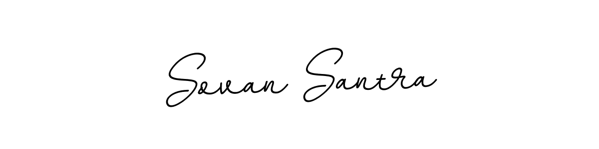 Make a beautiful signature design for name Sovan Santra. With this signature (BallpointsItalic-DORy9) style, you can create a handwritten signature for free. Sovan Santra signature style 11 images and pictures png