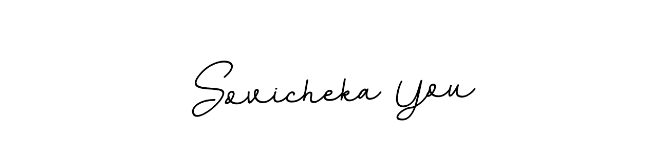 How to make Sovicheka You signature? BallpointsItalic-DORy9 is a professional autograph style. Create handwritten signature for Sovicheka You name. Sovicheka You signature style 11 images and pictures png