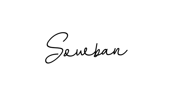 Use a signature maker to create a handwritten signature online. With this signature software, you can design (BallpointsItalic-DORy9) your own signature for name Sowban. Sowban signature style 11 images and pictures png