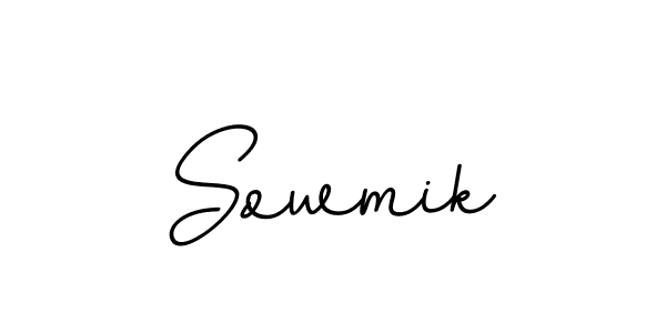 Sowmik stylish signature style. Best Handwritten Sign (BallpointsItalic-DORy9) for my name. Handwritten Signature Collection Ideas for my name Sowmik. Sowmik signature style 11 images and pictures png