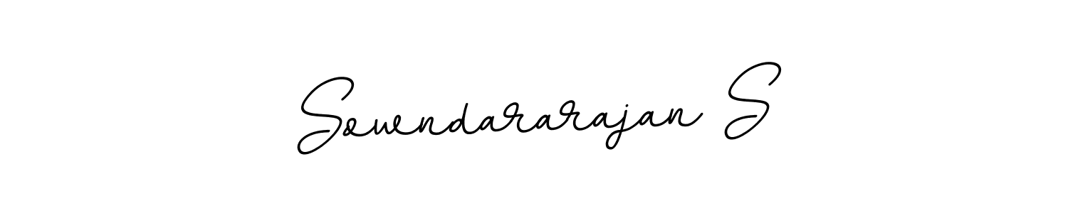 Make a beautiful signature design for name Sowndararajan S. With this signature (BallpointsItalic-DORy9) style, you can create a handwritten signature for free. Sowndararajan S signature style 11 images and pictures png
