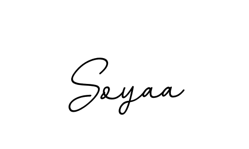 Make a beautiful signature design for name Soyaa. With this signature (BallpointsItalic-DORy9) style, you can create a handwritten signature for free. Soyaa signature style 11 images and pictures png