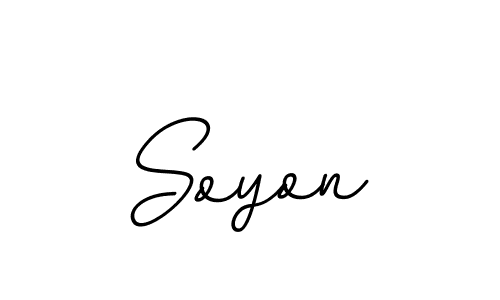 Soyon stylish signature style. Best Handwritten Sign (BallpointsItalic-DORy9) for my name. Handwritten Signature Collection Ideas for my name Soyon. Soyon signature style 11 images and pictures png