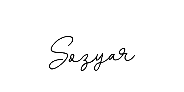 How to make Sozyar signature? BallpointsItalic-DORy9 is a professional autograph style. Create handwritten signature for Sozyar name. Sozyar signature style 11 images and pictures png