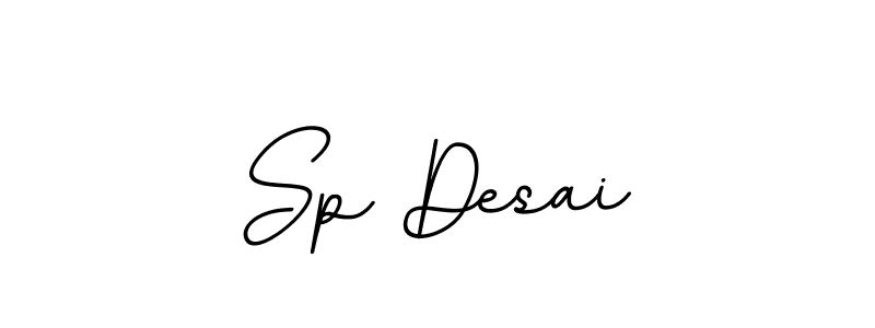 You should practise on your own different ways (BallpointsItalic-DORy9) to write your name (Sp Desai) in signature. don't let someone else do it for you. Sp Desai signature style 11 images and pictures png