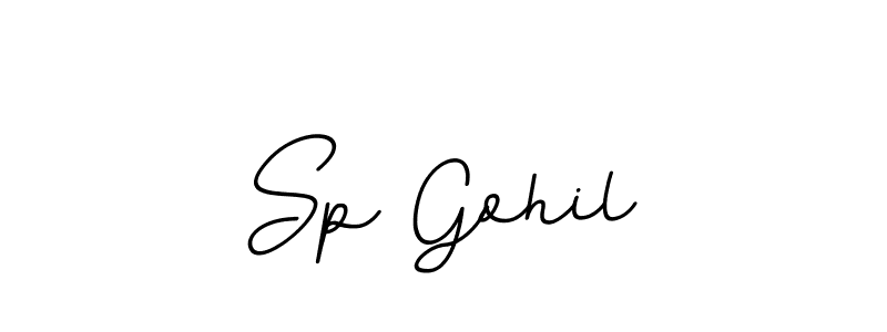 Also You can easily find your signature by using the search form. We will create Sp Gohil name handwritten signature images for you free of cost using BallpointsItalic-DORy9 sign style. Sp Gohil signature style 11 images and pictures png