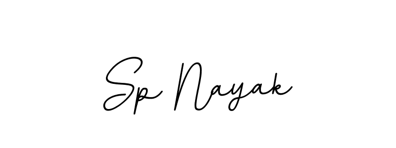 Make a beautiful signature design for name Sp Nayak. With this signature (BallpointsItalic-DORy9) style, you can create a handwritten signature for free. Sp Nayak signature style 11 images and pictures png